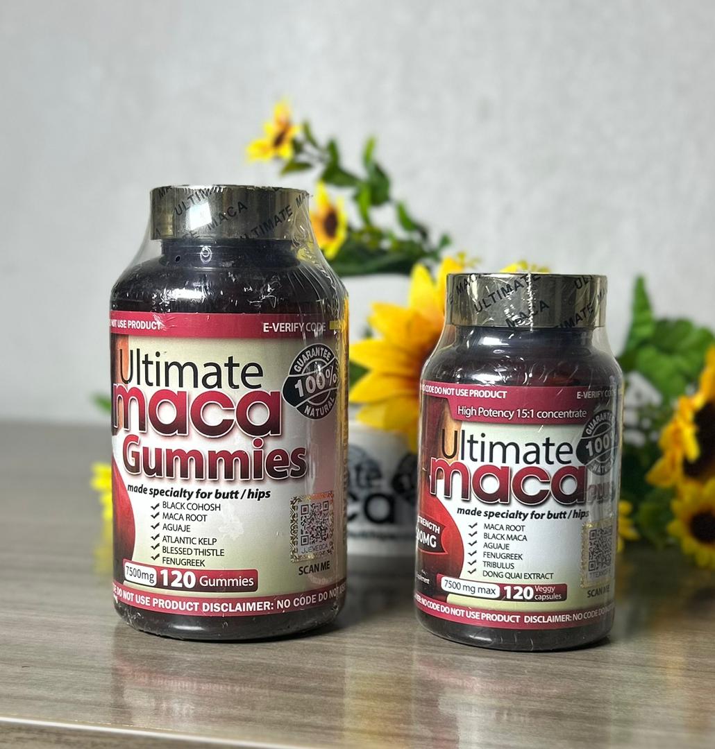 Butt and Hips Combo (Pills and Gummies)