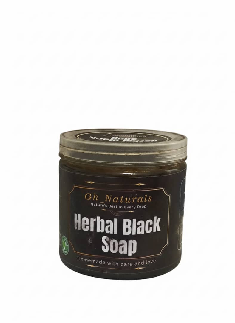 Herbal Infused Black Soap
